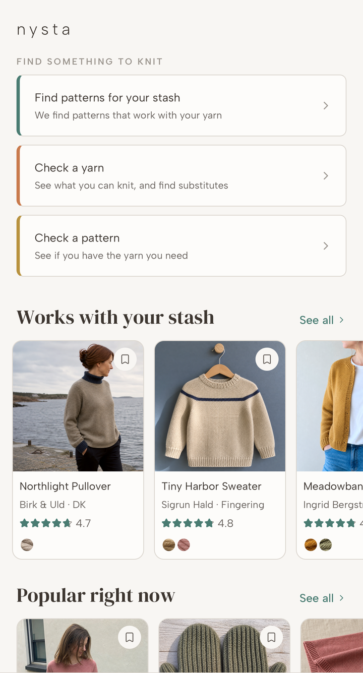 Find out what your yarn can become