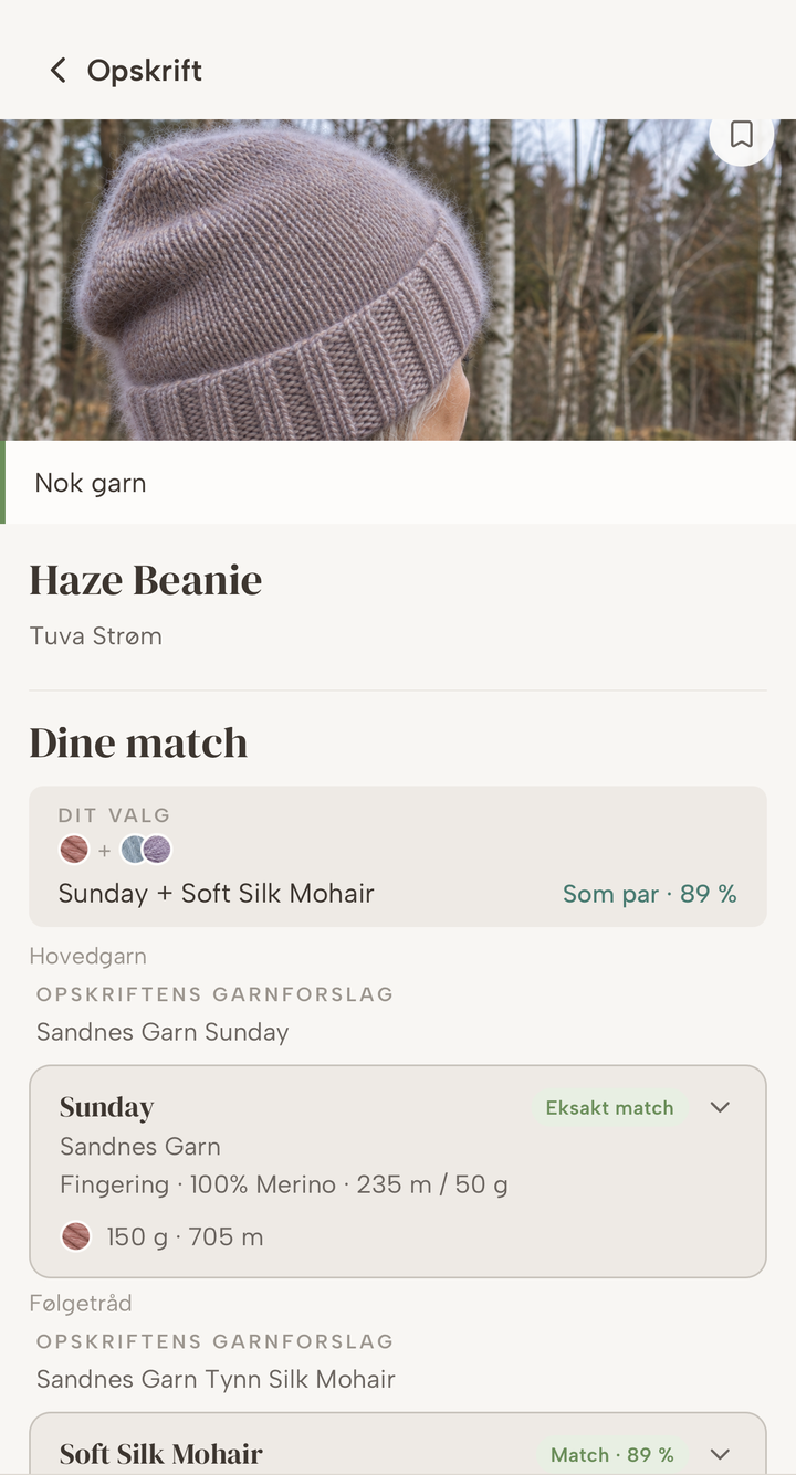Strik dit restegarn sammen til noget nyt